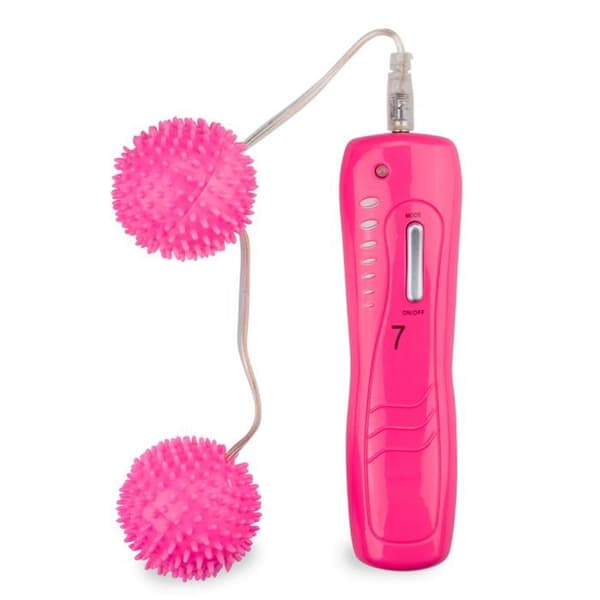 Vibrerande geishabollar - LOVE &amp; VIBES - 7 vibrationslägen - Stimulerande stift - Optimal hygien