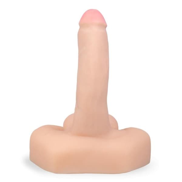Realistisk roterande vibrerande dildo