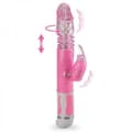Miniatyrbild 2 av 2: Vibromassör - KÄRLEK OCH VIBRAR - Vibro Rabbit Flashy Rotativ XL - Färg Rosa - Rotationsfunktion - För Vuxna
