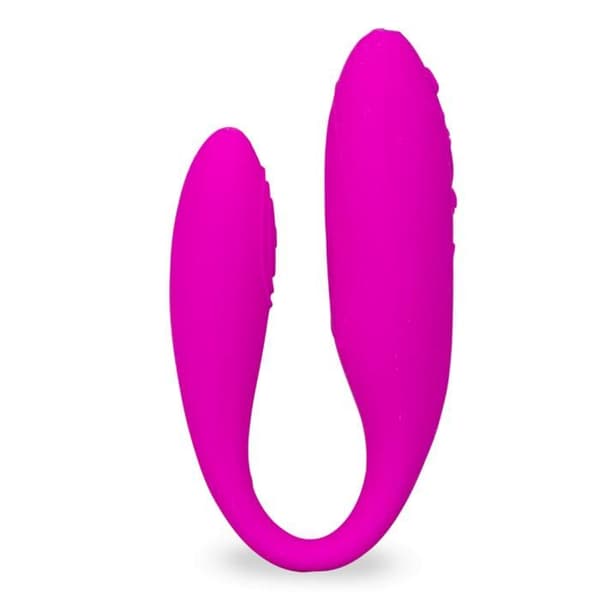 Vibrator - LOVE & VIBES - Couple Lov'Inside™ - Silikon - Rosa - 30 vibrationslägen