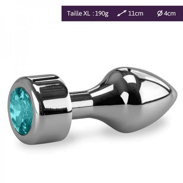 Anal Jewel Rosebud Missile XL-Turkos