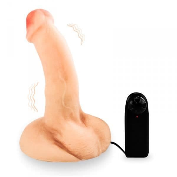 Realistisk Roterande Vibrerande Dildo XL Diameter