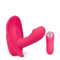 Miniatyrbild 1 av 2: Culotte Vibrant - KÄRLEK &amp; VIBBAR - Snäckvibrator - Silikon - Trådlös Fjärrkontroll - 10 Vibrationsfunktioner