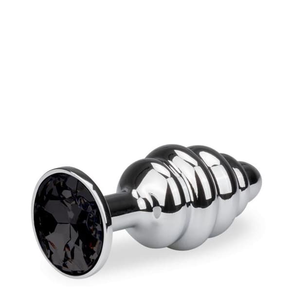 Small-Onyx Twisted Rosebud Anal Jewel