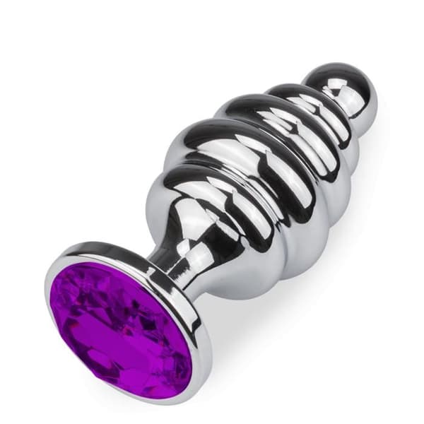 Bijou anal rosebud torsadé L - 8 färger