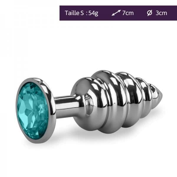 Twisted Rosebud Anal Jewel Small-Turkos