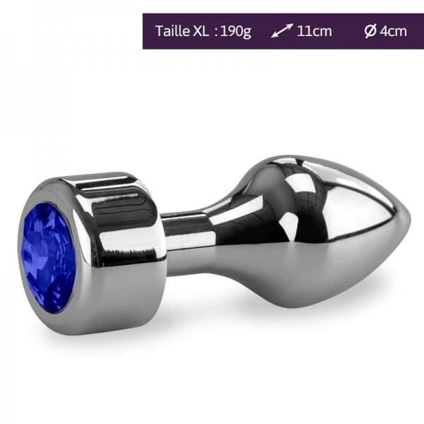 Anal Jewel Rosebud Missile XL-Sapphire