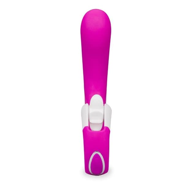 Vibromassager - KÄRLEK &amp; VIBRAR - Alicia - Dubbel stimulering - Silikon - Opartiska motorer