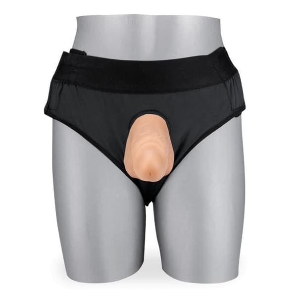 Steven hollow silikon strap-on dildo 21,0cm