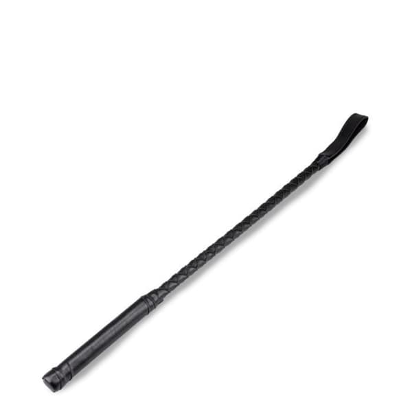 BDSM piska Zatanna Svart - Läderimitation - Stygga spel - 56,0 cm - 11,5 cm - 15,0 cm - 2,1 cm