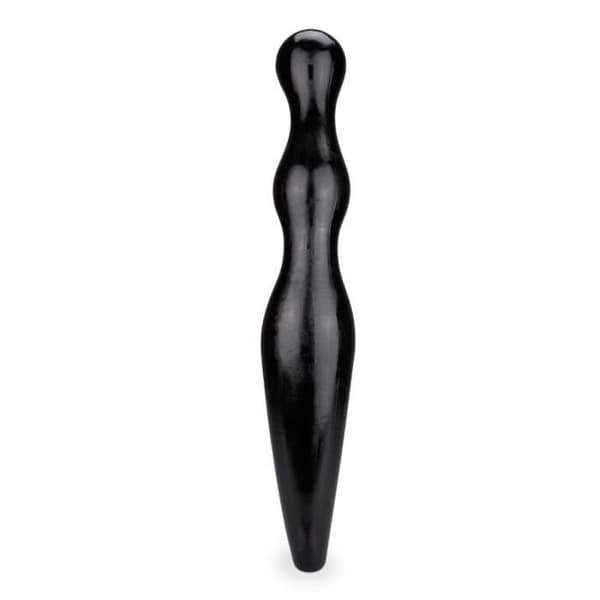Dubbel analplugg Obvious Black