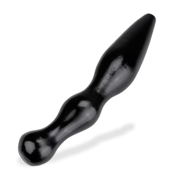 Dubbel analplugg Obvious Black