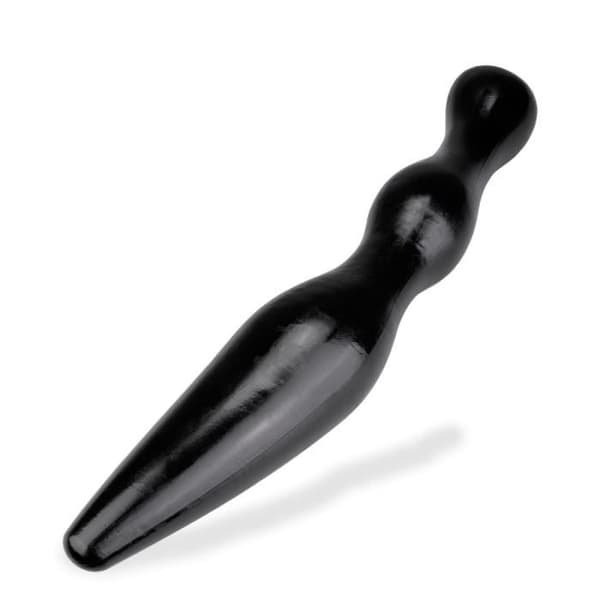 Dubbel analplugg Obvious Black