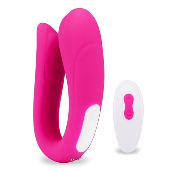 Mermaid Rose Fjärrkontroll Par Vibrator