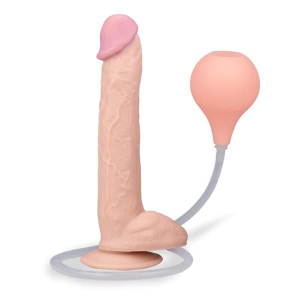 Gigantisk sugpropp ejakulerande dildos