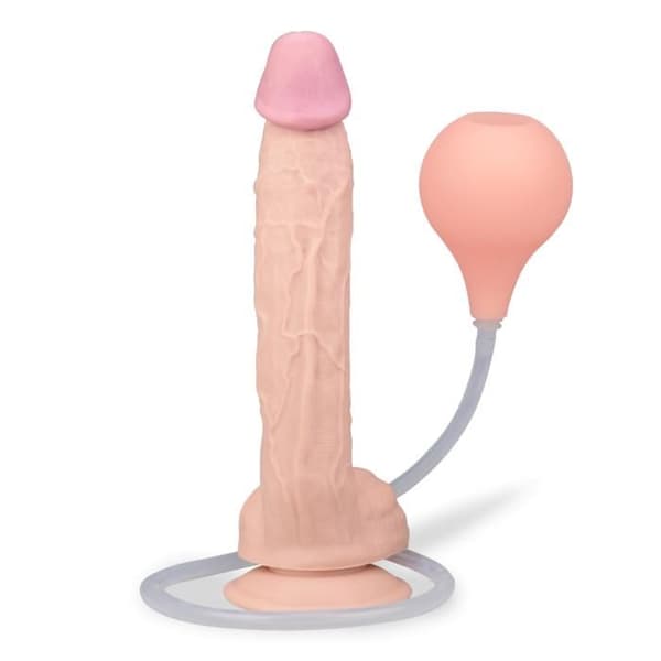 Gigantisk sugpropp ejakulerande dildos