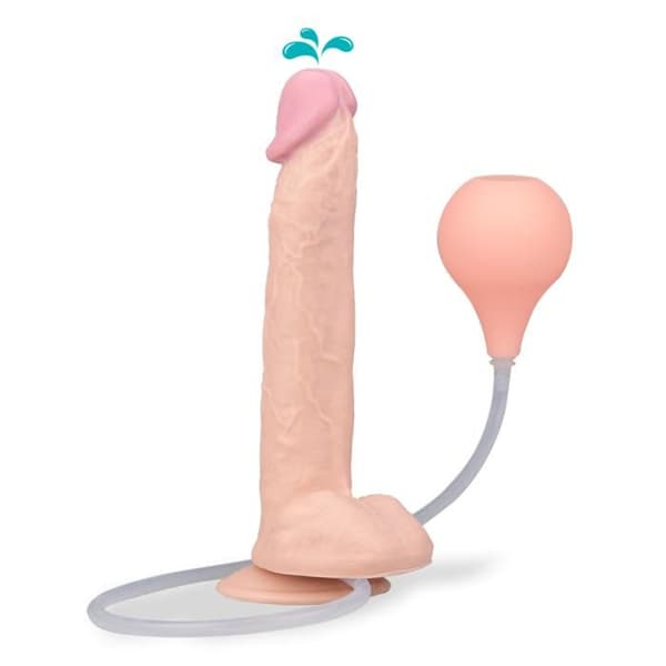 Gigantisk sugpropp ejakulerande dildos