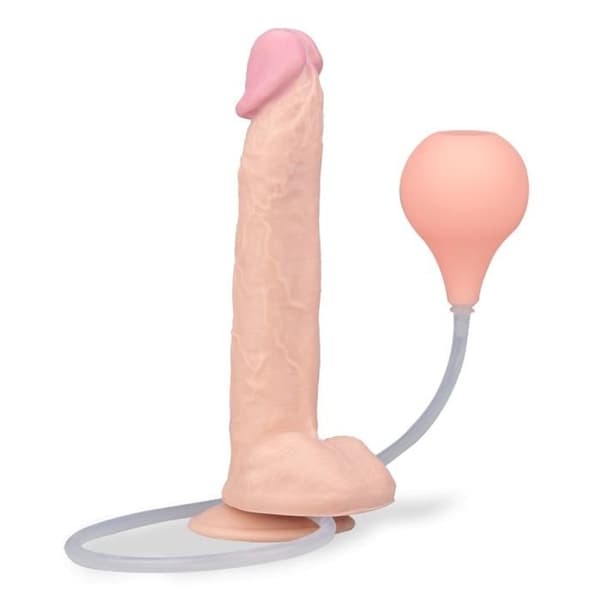 Gigantisk sugpropp ejakulerande dildos
