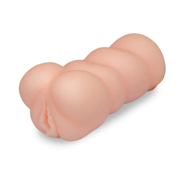 Vaginette - Rachel - TPR - 13,8 cm - 6,2 cm - Nodulerad och strimmig struktur