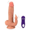 Miniatyrbild 1 av 4: Realistisk kaninvibrator med sugkopp med testiklar - Feeling Chair Collection