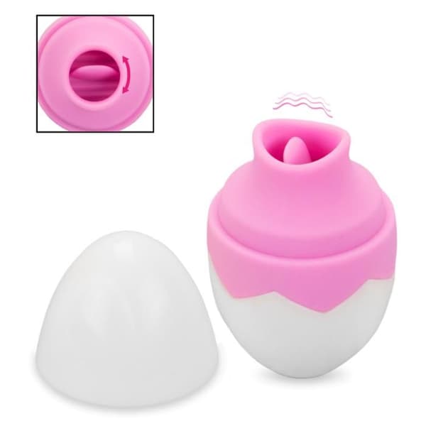 Cunnilingus suger ägg 7 lägen - Orgasmic Rose And White Collection