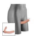 Miniatyrbild 1 av 4: Vibrerande lesbisk V-formad strap-on dildo - Feeling Chair Collection