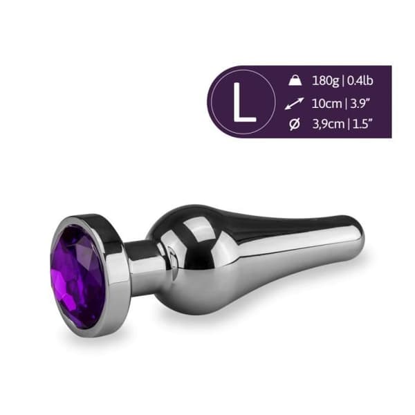 Rocket Anus Jewel 180GR - 7 färger - Diamond Amethyst Collection