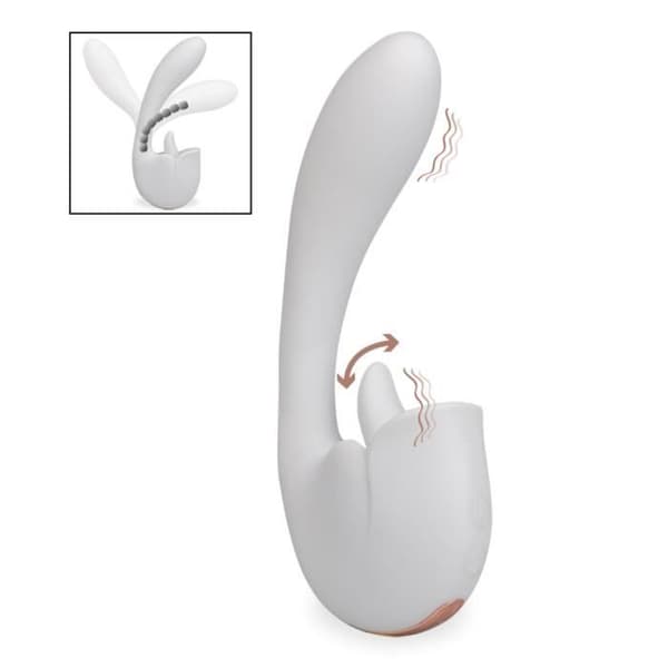 Adore Rabbit Cunnilingus Vibrator - LOVE AND VIBES Collection