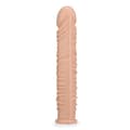 Miniatyrbild 1 av 4: Mycket ådrorig dildo 27.0cm Colin - LOVE AND VIBES Light Skin Collection