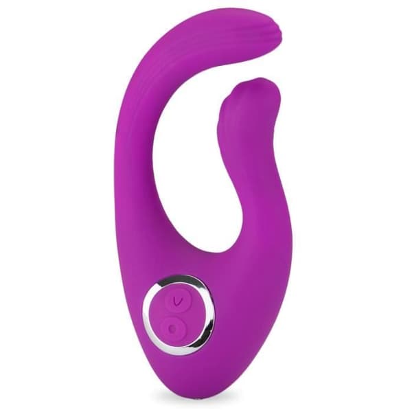 Vibromassör klitoris böjd 12 lägen USB magnetisk - Kollektion Lila
