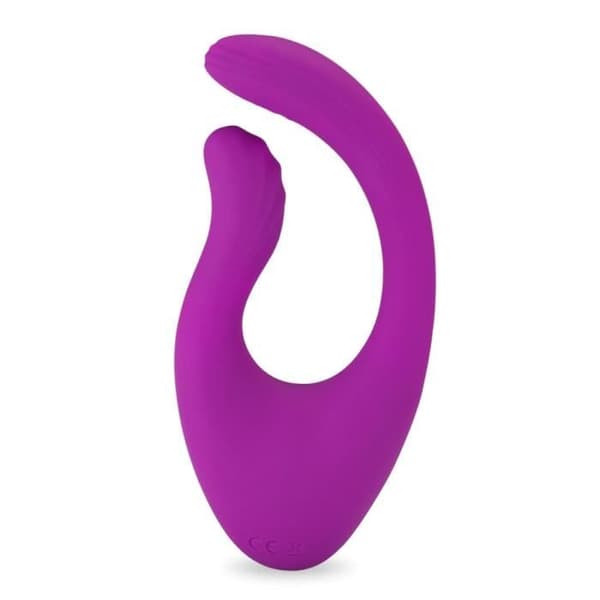 Vibromassör klitoris böjd 12 lägen USB magnetisk - Kollektion Lila