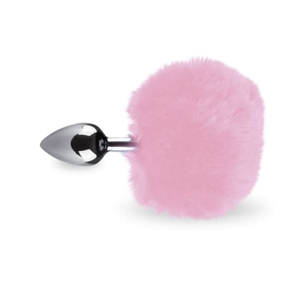 Rosebud rabbit tail plug - LOVE AND VIBES Rose Collection