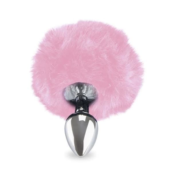 Rosebud rabbit tail plug - LOVE AND VIBES Rose Collection