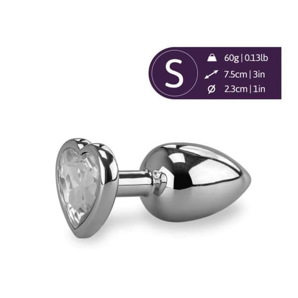 Small-Diamond Heart Rosebud Jewel - Diamond Collection
