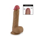 Miniatyrbild 1 av 2: Dildo - LOVE &amp; VIBES - Double Layer Snake - 19 cm - Flytande silikon - Anal