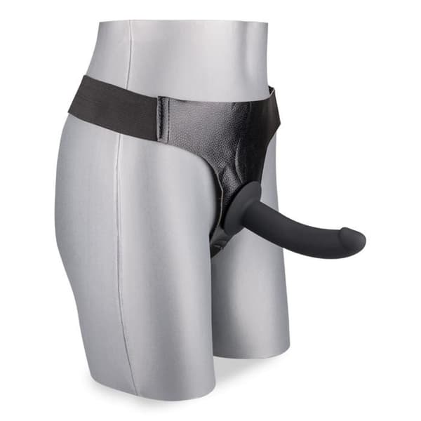 Gode - KÄRLEK &amp; VIBBAR - 14CM - Silikon - Simili läder - Rätt
