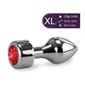 Miniatyrbild 1 av 2: Anal Jewel Rosebud Missile XL-Ruby - Diamond Collection