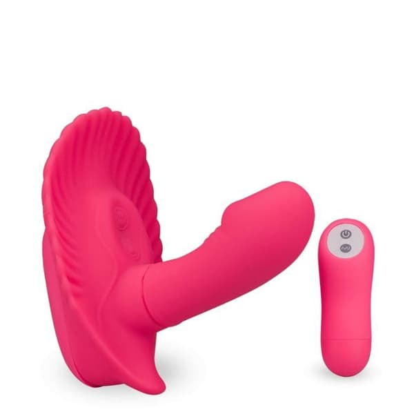 Culotte gode vibrer coquillage utan tråd - LOVE AND VIBES