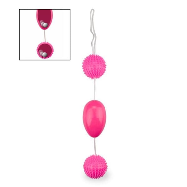 Anal &amp; Vaginal Geisha Balls-Rosa