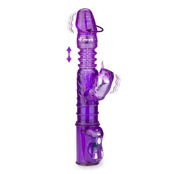 Lila Tickles Up &amp; Down Rabbit Vibrator - Mr. Rabbit Collection