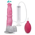 Miniatyrbild 2 av 4: Pegasus hästejakulator sugkopp dildo - LOVE AND VIBES Collection Pink