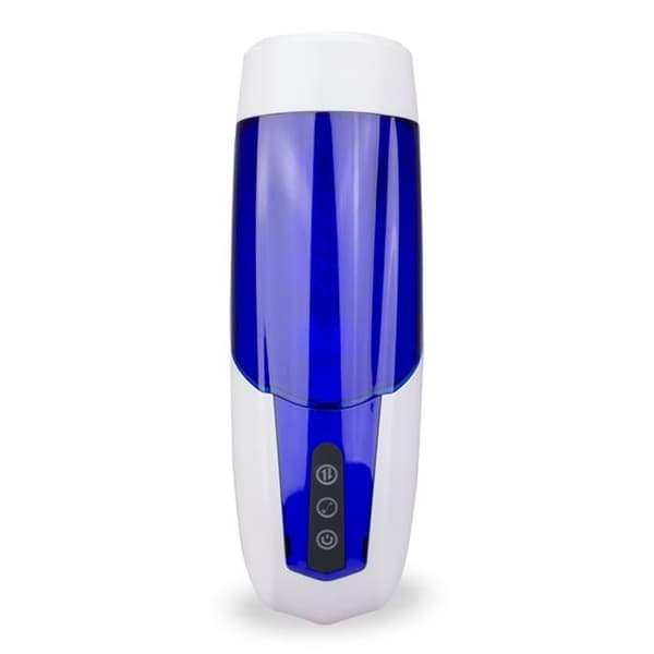 Manlig masturbator för män fram och tillbaka och rotationer 10 lägen Cumix - LOVE AND VIBES Collection White
