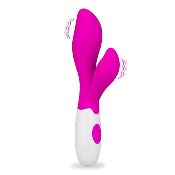 Rabbit Magic Leaf Vibrator-Lila
