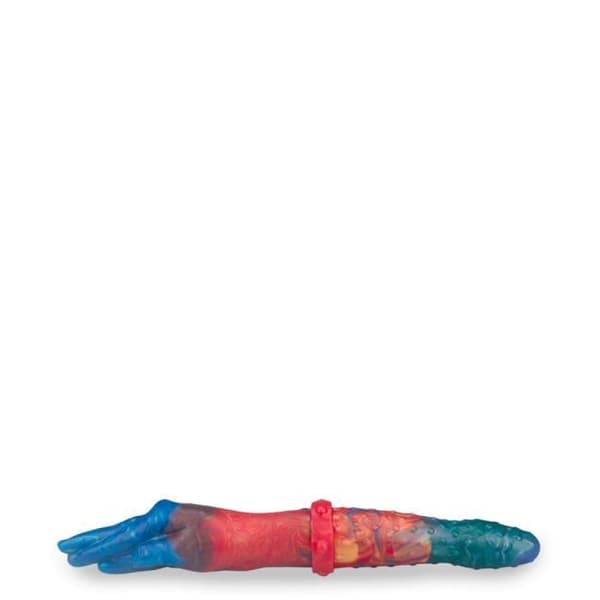 Fist And Thrills Double Dildo - LOVE AND VIBES Collection Multicolor