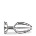 Miniatyrbild 3 av 4: Prison metal anal plug - LOVE AND VIBES M Collection