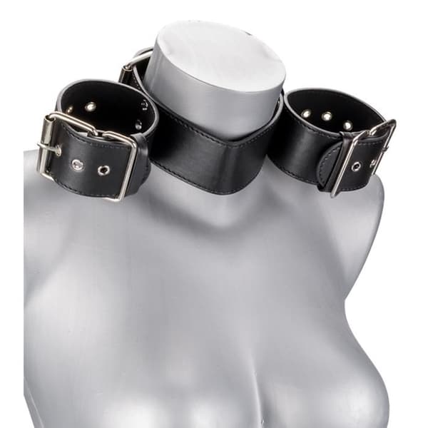 BDSM nack- och handledsskydd - LOVE &amp; VIBES - Svart - Vuxen