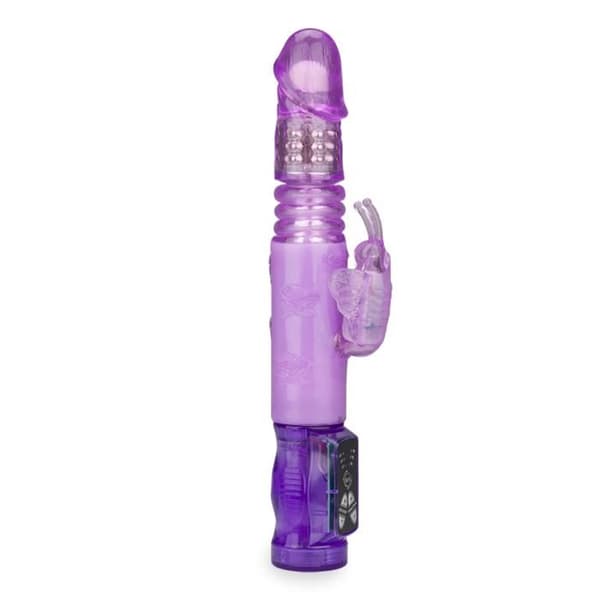 Kanin upp och ner fjärilsdansvibrator