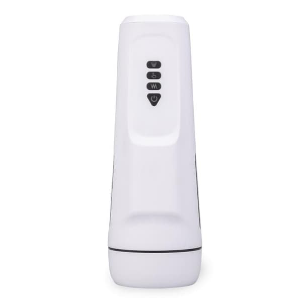 Wilder Vibrating and Aspiring Male Masturbator - LOVE AND VIBES Collection White