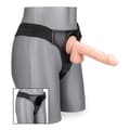 Miniatyrbild 2 av 4: Cody 16,5 cm sugbar strap-on dildo - LOVE AND VIBES Light Skin Collection