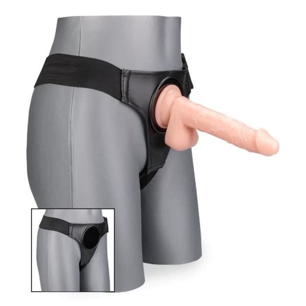 Cody 16,5 cm sugbar strap-on dildo - LOVE AND VIBES Light Skin Collection